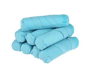 8pcs Memory Foam Hair Curler Roller Stick Strumento morbido e flessibile per styling capelli parrucchiere riutilizzabile leggero lunghi spessi ricci Facile da srotolare Professional Salone Casa Uso Tr