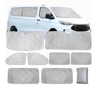8pcs Motorhome parabrezza parasole, per Ford Transit Custom SWB 2012-2022, Interno cabina Thermomat, Impermeabile UV-Proof protezione solare auto Visiera parabrezza copertura