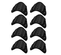 8Pcs nero plastica chitarra AMP Speaker Cabinet per Case Corner angolo retto Protec