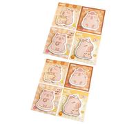 8pcs NOTE STICH FASE CARTIONE SELVE-STICK Nota Memo Nota Scrittura Pad Pad Adesive Diaries Page Notepadi Per La Scuola Uso Uso Notepadi Rimovibili Rimovibili