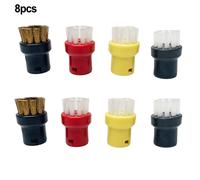 8Pcs Nylon + Ottone Filo Spazzola Attrezzo Ugelli Per for SC1 SC2 CTK10 SC3 SC7