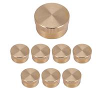 8PCS Ottone Massiccio Propano Bottiglia Capsule Adatto A per 1LB Gas Refill Tank
