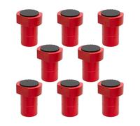 8pcs panca cani in alluminio lega non slittamento panca freno inserti Bern legno per fresatura taglio 3/4 pollici 19 mm