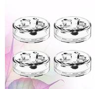 8pcs Paraurti trasparente Guardia rimovibile Maniglia per porta Tappi Manopola