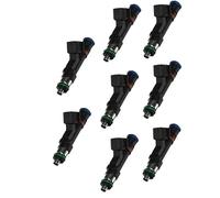 8PCS Parte #: FJ766Iniettore di carburante per Ford 2005 Crown Victoria, Lincoln Town Car, Mercury Grand Marquis/2009-2026 E150 E250 Super Duty E350 E450