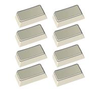 8Pcs PBTs Blanks Keycap Tastiere Meccaniche 2Us 2X Altezza Originale Non Stampa Keycap Set Per MX Interruttori