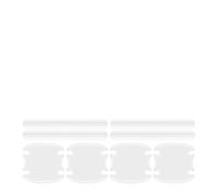 8pcs Pellicola Protettiva Auto Pellicole Maniglia per Citroen AMI Electric 2020-2024/Citroen Berlingo 2002-2024 2025, Adesivi AntiGraffio Protezione Vernice per Maniglie Incassate,A