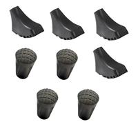 8pcs Polish Hiking Pole Tips Trekking Pole Punta Punta Protezioni per