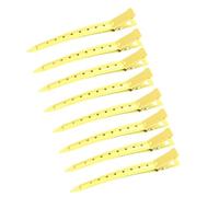 8Pcs Professional Hair Clips Bright Color Double Hinge for Women Salon Use Multipurpose Hair Clamp