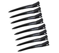 8Pcs Professional Hair Clips Bright Color Double Hinge for Women Salon Use Multipurpose Hair Clamp