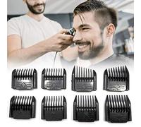 8PCS Professionale Tagliatore di Capelli Pettini Guida-Universale Tagliatore di Capelli Guardie Limite Pettine-Attacco Pettine Guida-Taglio Dei Capelli strumenti