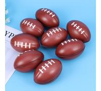 8pcs PU Rugby Squeeze Ball Mini schiuma Sport palle giocattolo bambini giochi
