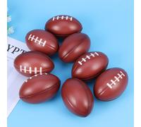 8pcs PU Rugby Squeeze Ball Mini schiuma Sport palle giocattolo bambini giochi