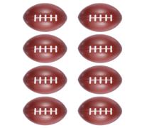 8pcs PU Rugby Squeeze Ball Mini schiuma Sport palle giocattolo bambini giochi