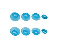 8Pcs Punta in Silicone per JBL Tune Flex 2 TWS Sostituzione Auricolari Punta，Blu