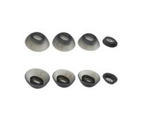 8Pcs Punta in Silicone per JBL Tune Flex 2 TWS Sostituzione Auricolari Punta，Nero