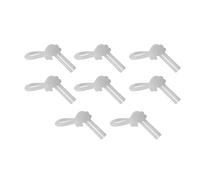 8PCS Racchetta Da Tennis Ammortizzatore Lungo Vibrazione Ammortizzatore Sostituzione Morbido Silicone Racchetta Dampener per Racquetball