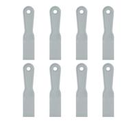 8pcs Raschietto per Stucco 1.5\" Coltelli Plastici Flessibili, Grigio