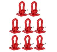 8pcs RC Rock Crawler 1:10 Accessorio gancio di traino per Axial SCX10 RC4WD D90
