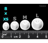 8pcs Ricambio Set Auricolari Orecchio Trucchi per Sennheiser Momentum Cl-Nsen
