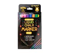 8pcs Segnali Liquidi Marcatore Penna Evidenziatore Fluorescente A Secco Per La Scrittura Penne A Gesso Lavagna La Secca Secco Fluorescente