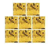 8PCS Sequin Background Panel Glitter Wall Backdrop Reusable Decorative Panels for Birthday Wedding Party Decoration sequin wall (gold)