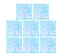 8PCS Sequin Background Panel Glitter Wall Backdrop Reusable Decorative Panels for Birthday Wedding Party Decoration sequin wall (Blue)