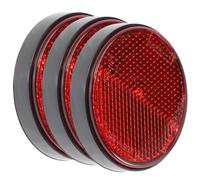 8pcs Trailer Reflectors Vite sui riflettori Segnali di avvertimento dei