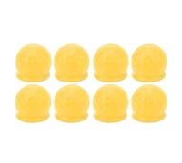 8Pcs Truck Tow Cover Strong Soft Rugged Ideal for RV Boat Trailer and More with 50mm Inner Diameter (Yellow)