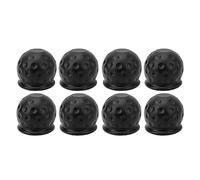8Pcs Truck Tow Cover Strong Soft Rugged Ideal for RV Boat Trailer and More with 50mm Inner Diameter (Black)