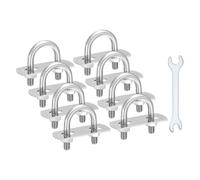 8Pcs U-Bulloni M6 per Audi A3 8P, Acciaio Inox 20x37mm