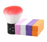 8pcs Unghie Buffer Blocchi E Spazzola Per Acrilico Naturale Lima Professionale Perfetto Per Uso Casa Viaggio Uso Chiodo Buffer Blocchi