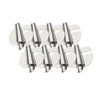 8Pcs Universale Cucito Laminati Orlatrice Piede 310mm Rolledhem Piedino