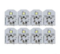 8pcs WR55X11132 RefriFor GErator Light Compatibile con Per GE Modelli WR55X25754 3033142, Pannelli luminosi e a risparmio energetico di ricambio per vari per GE RefriFor GEratori