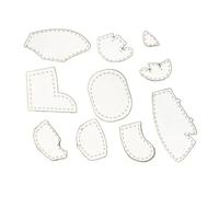 8PcsSet Acrilico Modello Righello Set Memoria Imbottitura Righello per Cucito