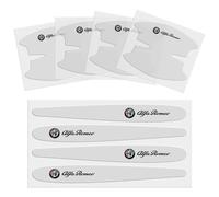 8Pezzi Pellicola Protettiva per Maniglia della Portiera Auto per Alfa Romeo Giulia Stelvio Mito, Adesivi AntiGraffio Protezione Vernice Trasparente per Maniglie Incassate