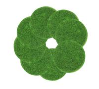 8Pezzi Tappetino Artificiale per Decorazioni da Te per Fate e Miniature Facile Manutenzione e Versatile