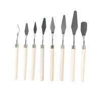 8Pieces Palette Knives Painting Knife Set for Oil, Acrylic Paint, Cake Decorating, Stainless Steel Paint Knife for Painting, Color Mixing, Smearing