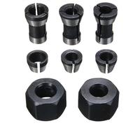 8PZ Adattatore di Alta Precisione Collet Set 6Mm/6.35Mm/8Mm Collet Chuck In3331