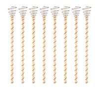 8pz Antenna per Elettrocoltura, Lunghe Elettrocoltura Pianta Antenna per Elettrocoltura Avvolti Con Filo di Rame per la Crescita Accelerata di Frutta Verdura Piante da Giardino