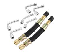 8pz Auto Pneumatico Valvola Stelo Estensione 3.9" con 45 90 135 Gradi Adattatore