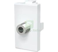 8PZ CONNETTORE F TV SAT DIRETTO ABM BIANCO: