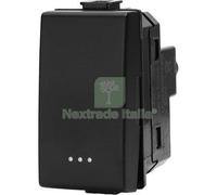 8PZ DEVIATORE UNIPOLARE ABM NERO VOLT 250 A 16: