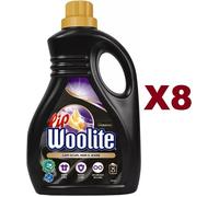 8PZ LIP WOOLITE CAPI SCURI NERI E JEANS CHERATINA CURA TESSUTI 25 LAVAGGI 1500LT