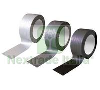 8PZ NASTRO TELATO TIPO AMERICA MM.50H. IN ROTOLI DA MT.10 COLORE GRIGIO: