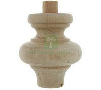 8PZ PIEDE IN LEGNO DI ONTANO ART.53014 DIMENSIONI MM 95X118H: