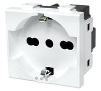 8PZ PRESA SCHUKO + SICUREZZA ABM BIANCO VOLT 250 A 10/16 2P+T