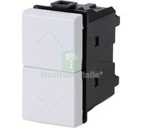 8PZ PULSANTE UNIPOLARE DOPPIO ABM BIANCO VOLT 250 A 16: