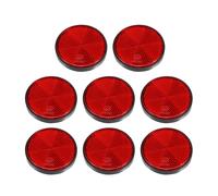 8pz Rotondo Vite Sicurezza Raggio Riflettente Posteriore Riflettori Rosso