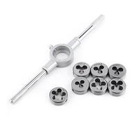 8Pz/Set Chiave a Vite Metrica Set Utensili di Taglio Filettatura Esterna M25